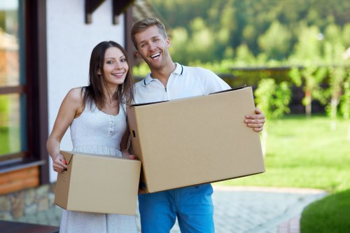 Satisfied customers after a move