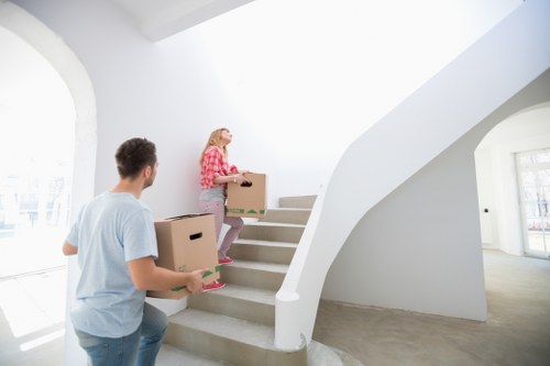 Experienced team handling a local move
