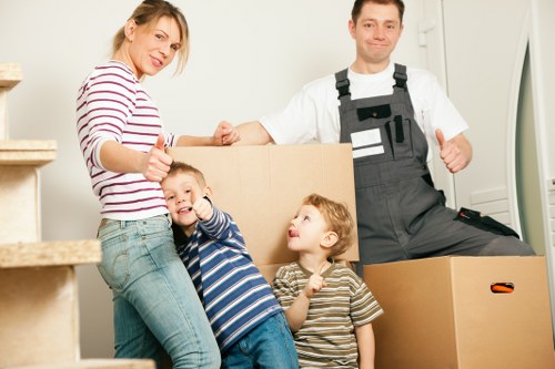 Eco-friendly moving practices in action